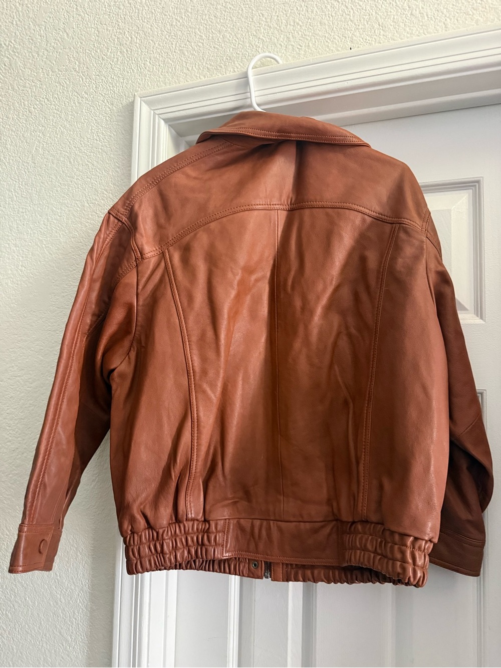 MNG oversized leather jacket - Picture 8 of 8